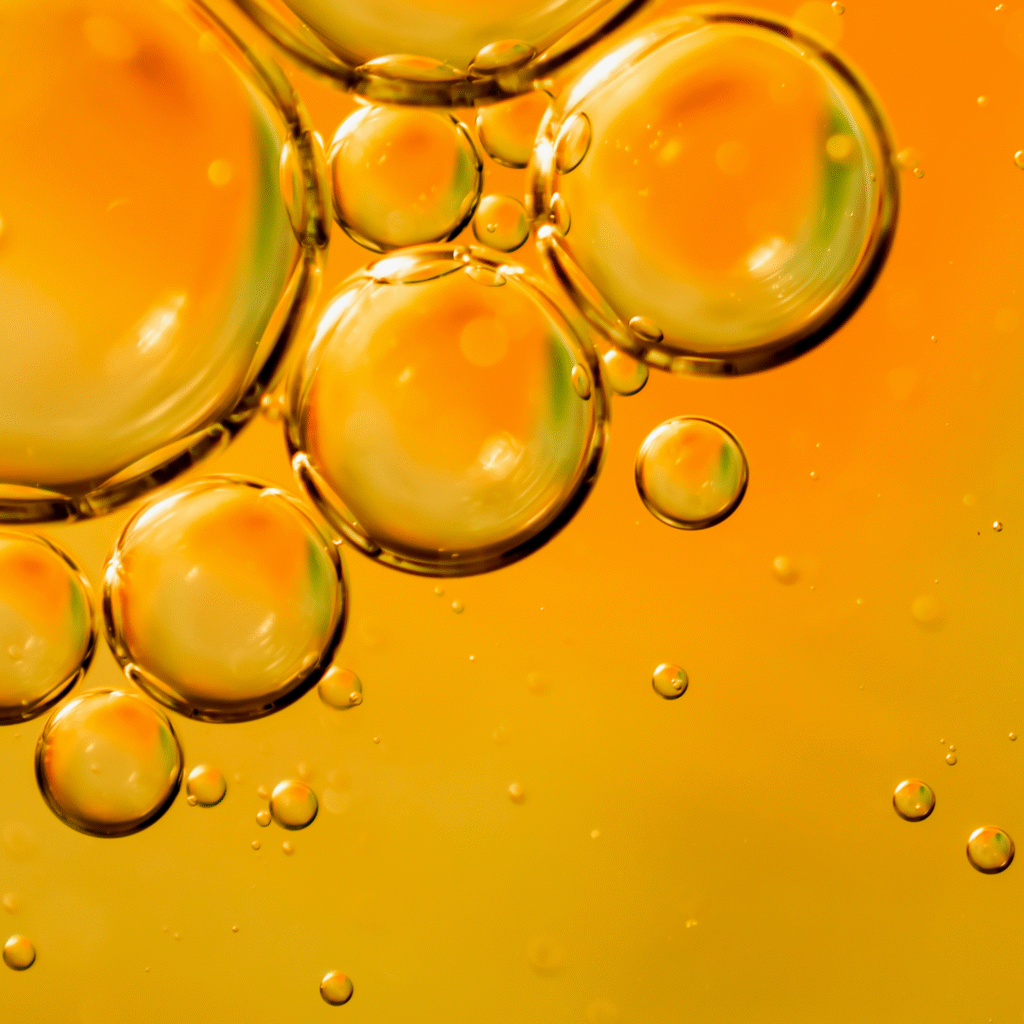 Close up of oil